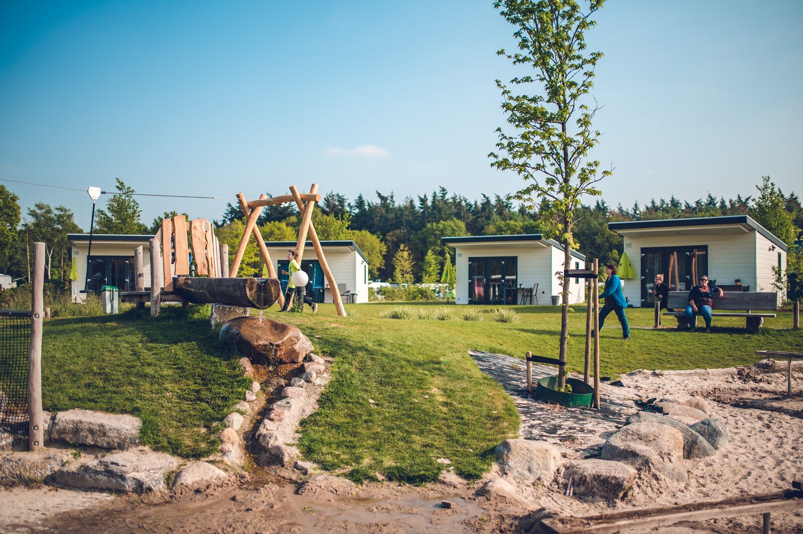 Hotelchalet voor 2 personen op park Ackersate