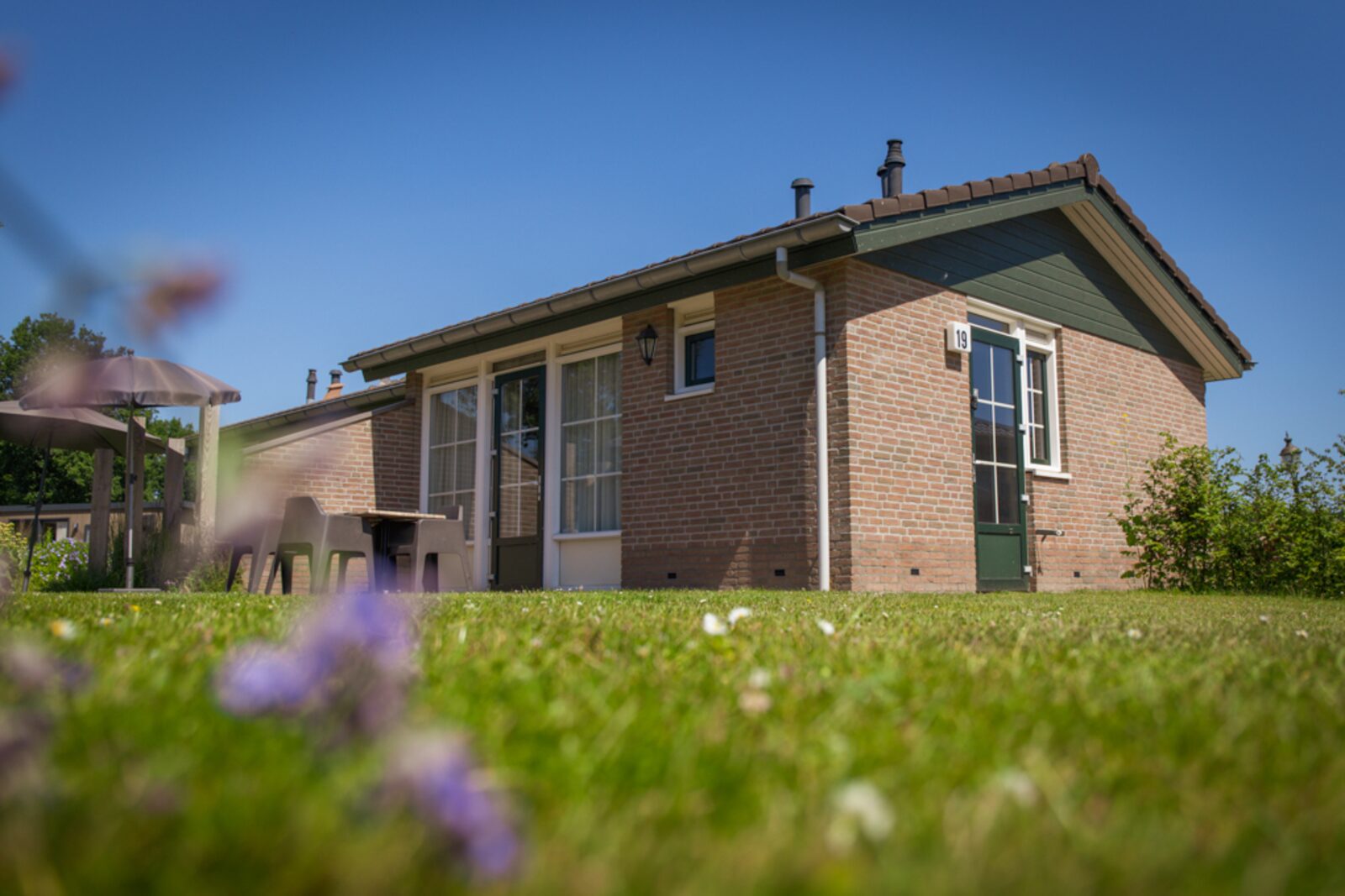 Knus 4-persoons vakantiehuisje op park in Voorthuizen Veluwe