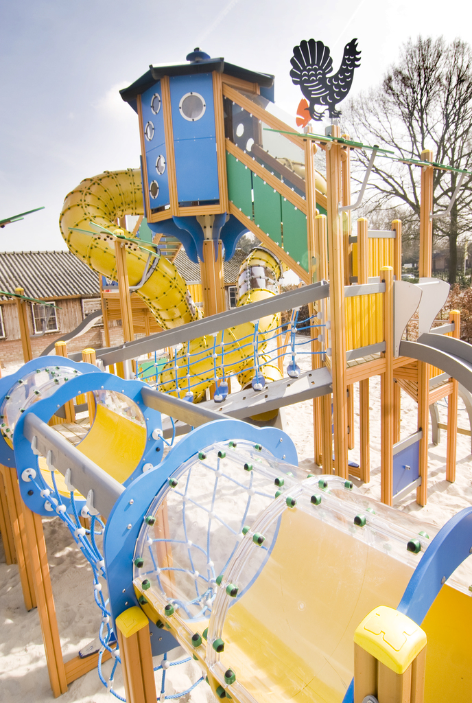 Familielodge voor 4 personen op park in Voorthuizen Veluwe