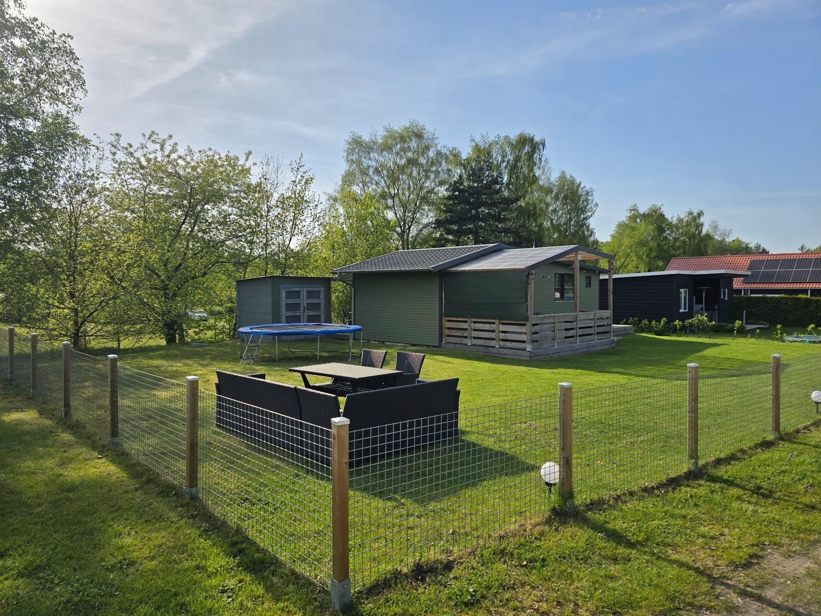 Groen Lodge met omheinde tuin (DE) - Wilsum Deutschland