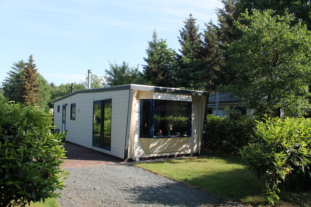 Heerlijk chalet op recreatiepark de Veldkamp in Epe