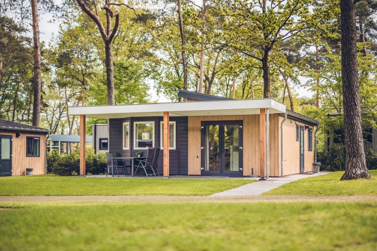 Parkchalet voor 4 personen op vakantiepark in Voorthuizen