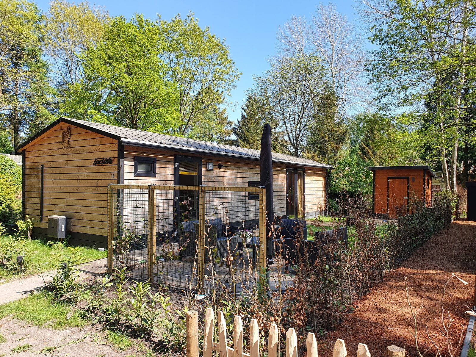 Luxe vakantiehuis voor 4 tot 6 personen op de Veldkamp in Epe
