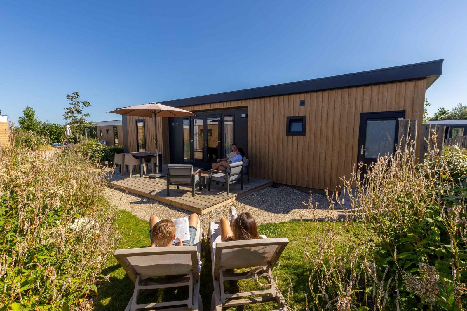 Zonneweelde lodge de Luxe voor 4 personen in Nederland