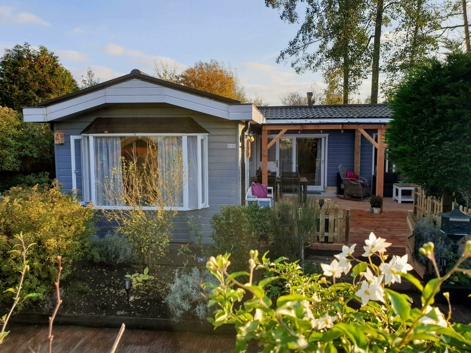 Chalet voor 4 personen op recreatiepark de Scherpenhof in Nederland