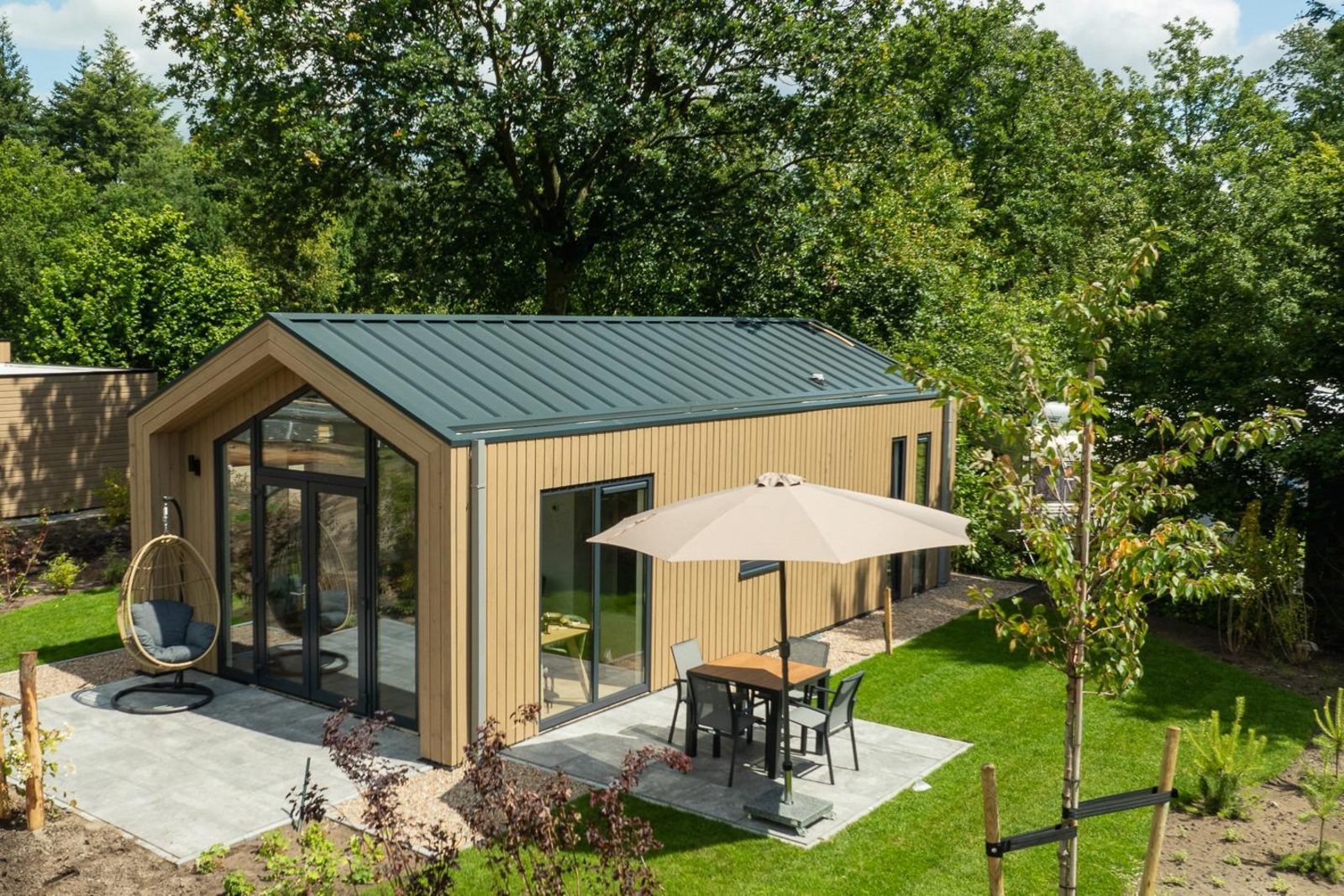 Tiny Lodge met Hottub - 4 personen