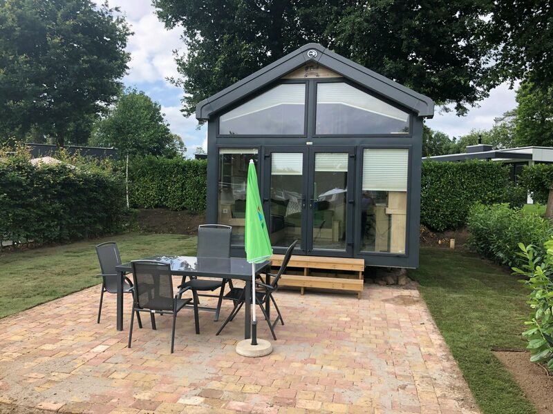 Tiny house voor 4 personen op vakantiepark in Voorthuizen