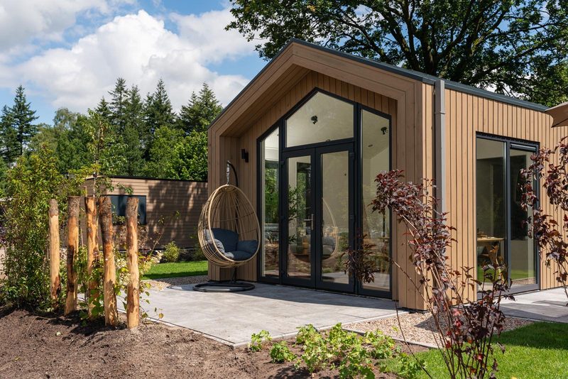 Tiny Lodge met Hottub - 4 personen in Nederland