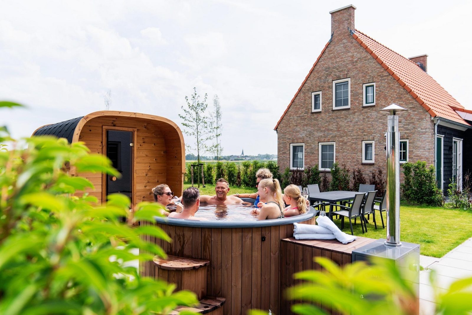 Villa met hottub, sauna, huisdiervriendelijk - 7 persoons afbeelding