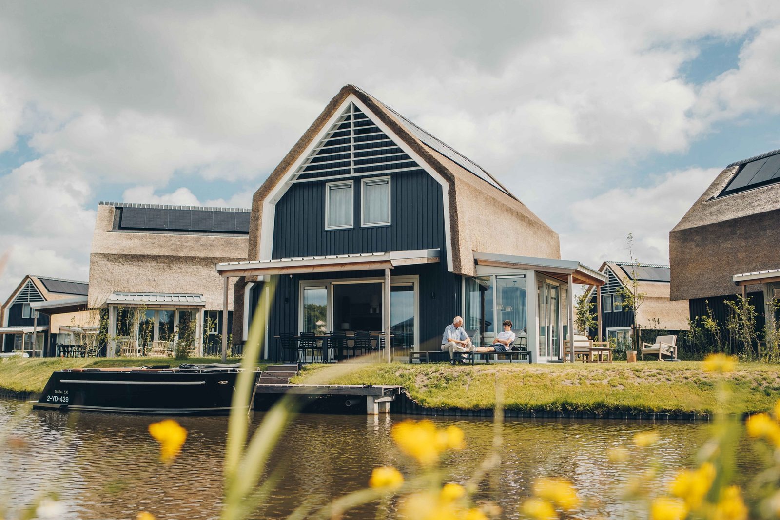 Vakantievilla met sauna & uitzicht op haven 6 - personen in Nederland