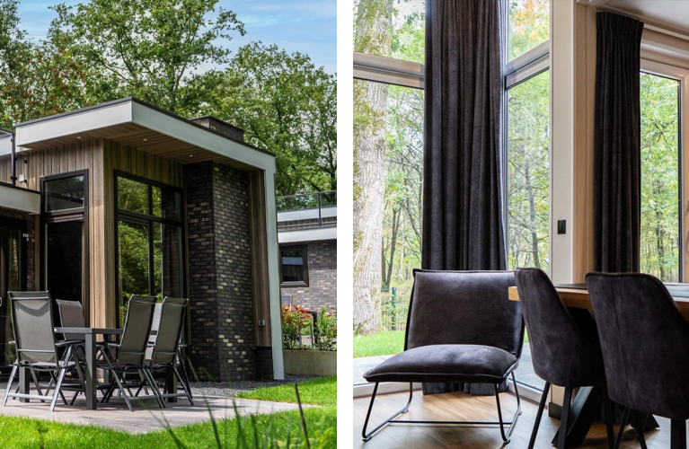 Vakantiewoning Boszicht XL Luxe - 6 persoons in Nederland