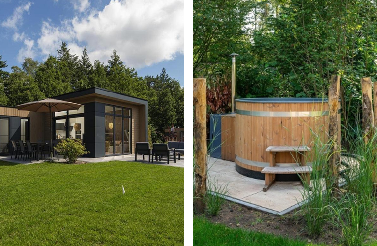 Essenburgh met Hottub - 6 personen in Nederland