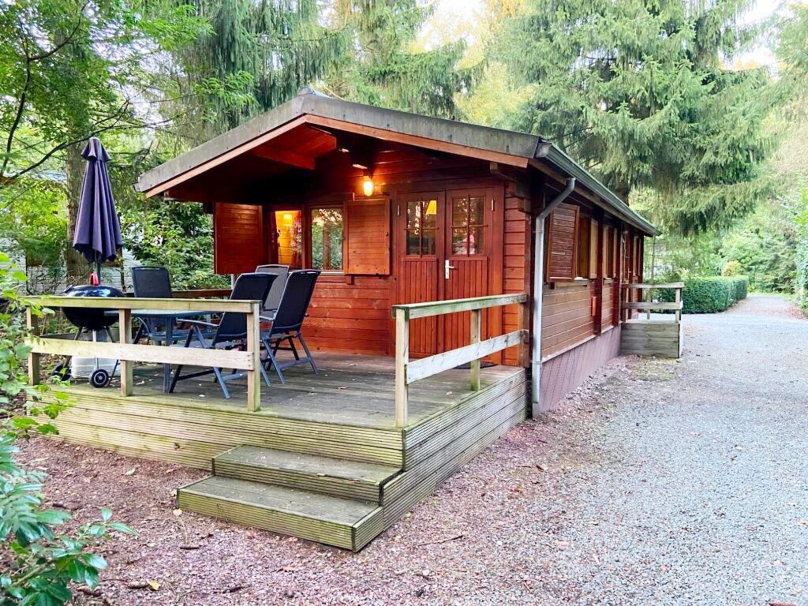 Chalet met Finse sauna voor 4 personen op de Veldkamp in Epe